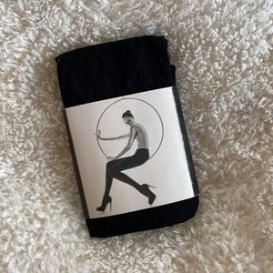 Express Black Panty Hose . Size M/L. New